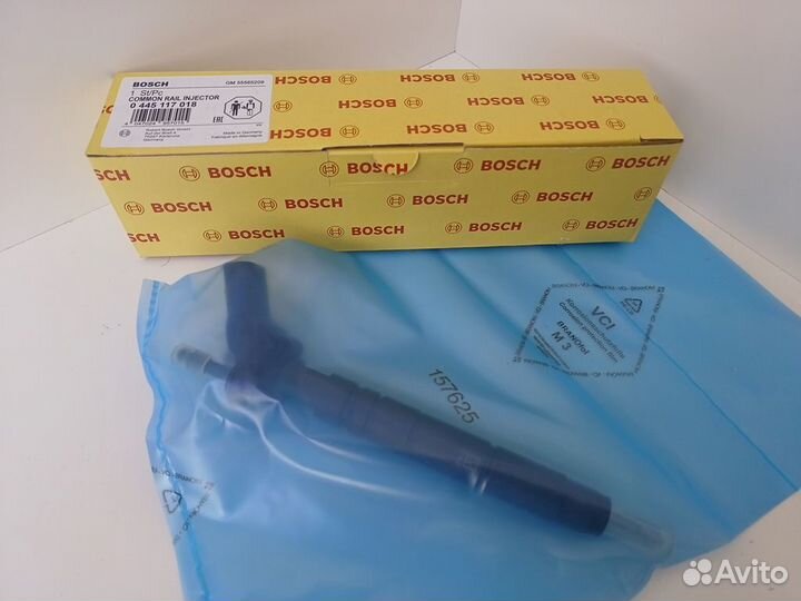 Форсунка bosch 0445117018 55565209 opel