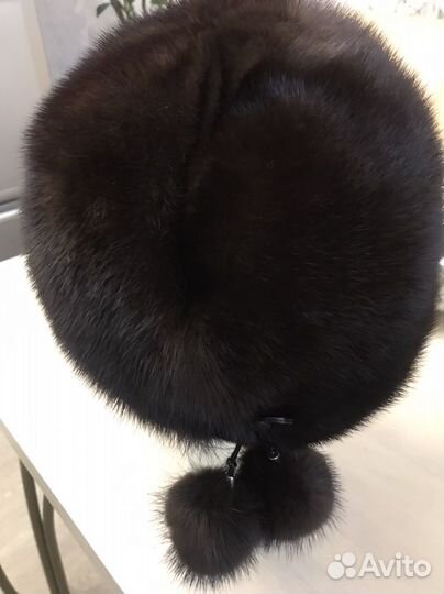 Шапка норковая женская бу