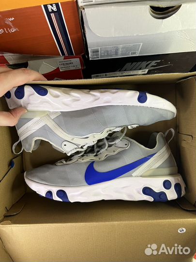 Nike React Element 55 white оригинал найк реакты