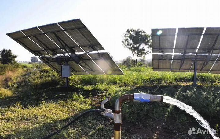 Насос на солнечной батарее от производителя