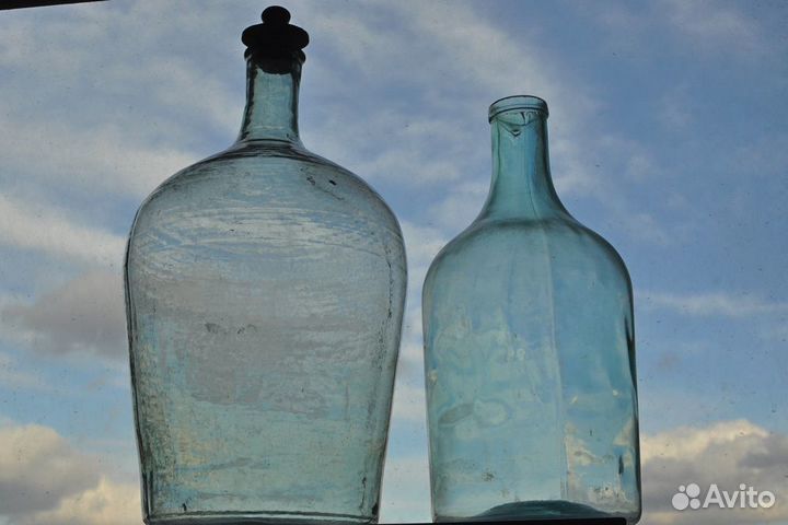 Бутылки для вина, самогона, СССР, бутыль четверть