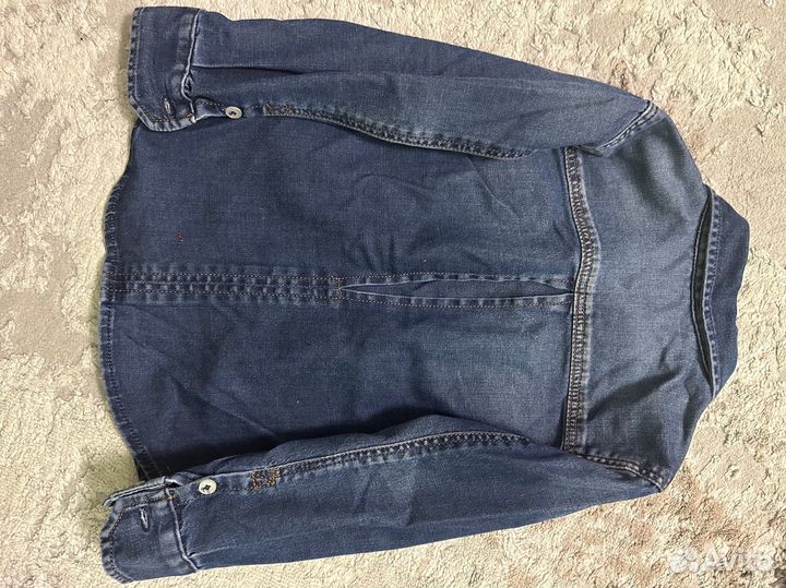 Джинсовая рубашка dolce & gabanna junior 89-95cm