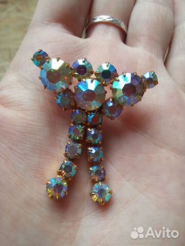 Брошь Чехословакия аб, винтаж,чсср