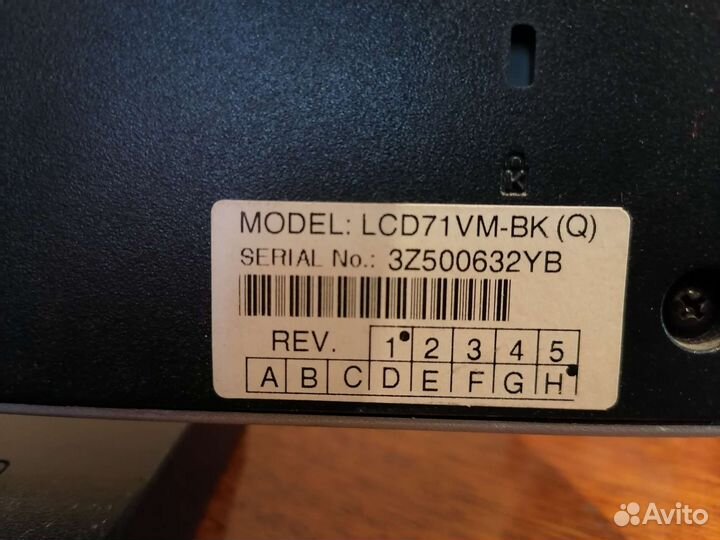 Монитор Nec LCD71VM-BK