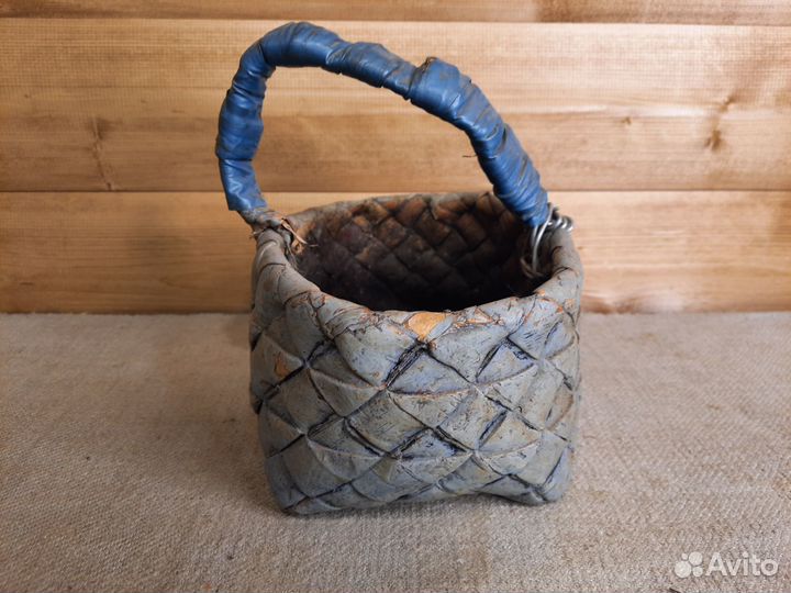 Корзинка берестяная деревенская б1