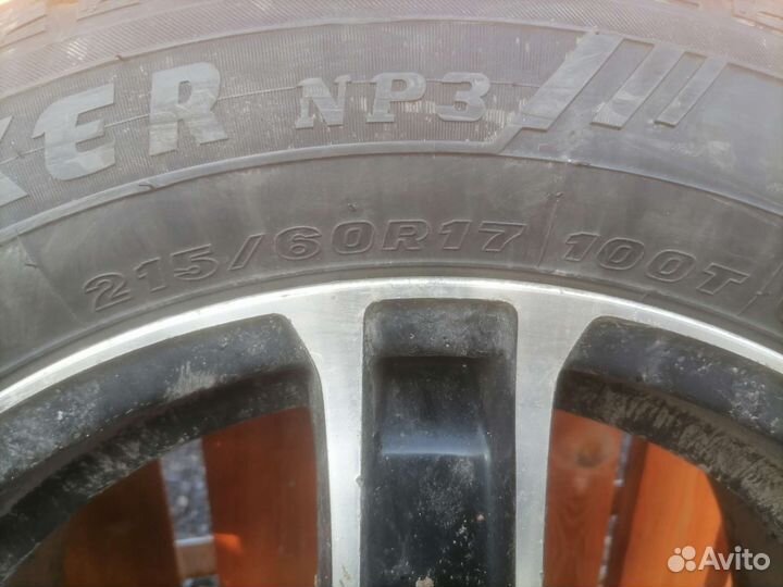 Колеса r17 зимние в сборе комплект 4 шт