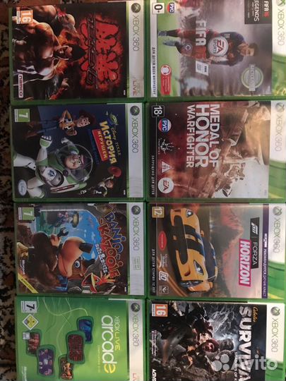 Диски на xbox 360 лицензионные