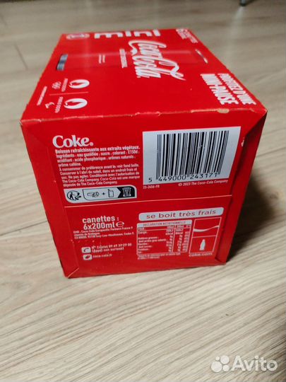Коллекционная Coca Cola олимпиада Франция