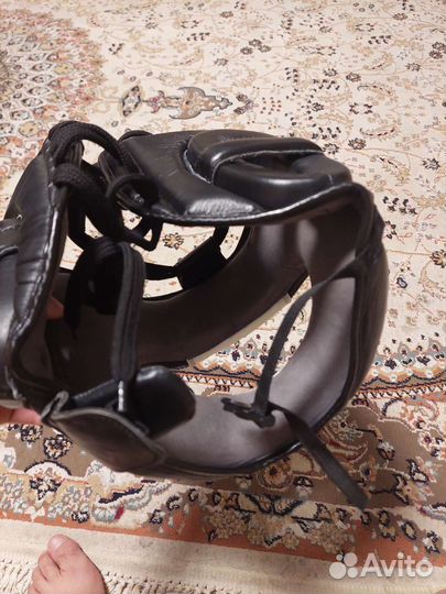 Боксерский шлем с бампером