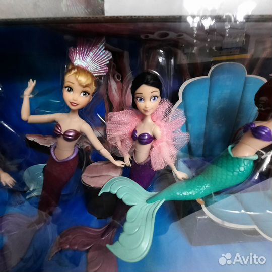 Мини Принцессы Дисней Ариэль и сестры русалки