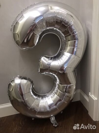Шары фольгированные,цыфры