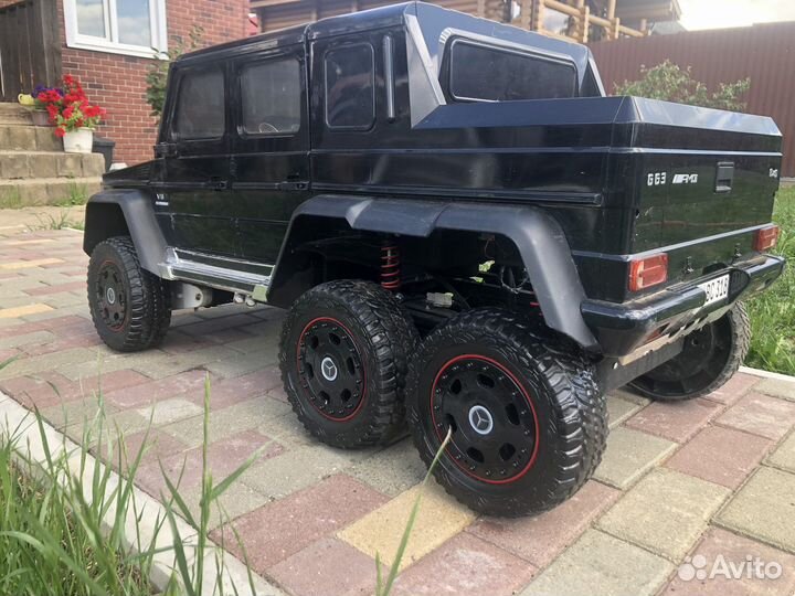 Детский электромобиль mercedes bens G63 AMG 6x6