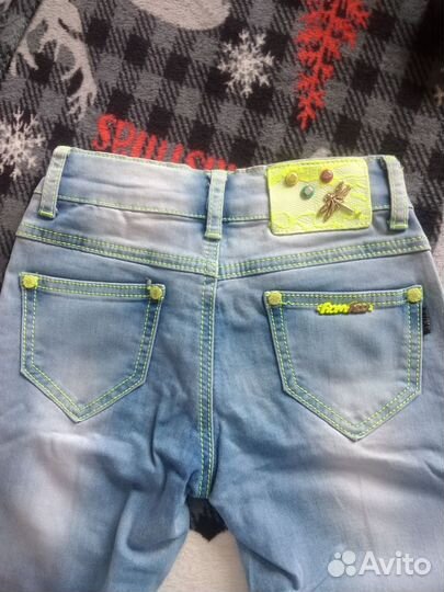 Джинсы 134 размер
