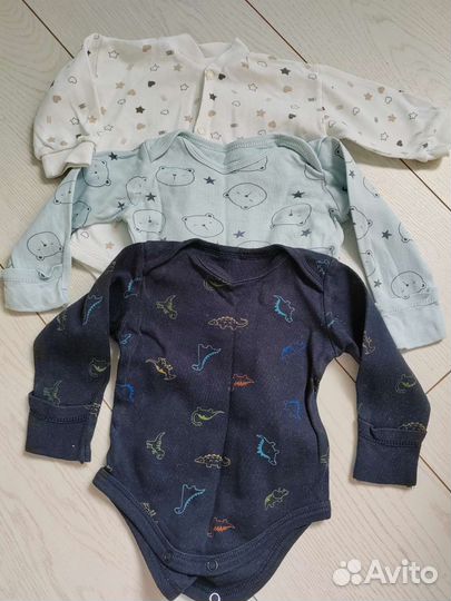 Детские вещи пакетом на мальчика от 0 до 6 месяцев
