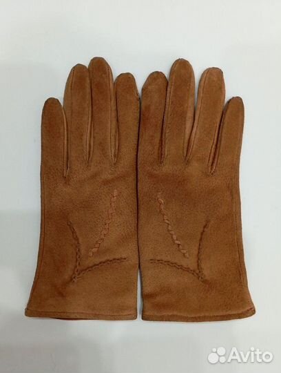 Перчатки натуральная замша