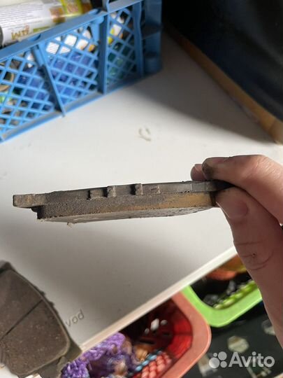 Задние тормозные колодки Toyota camry (V55)