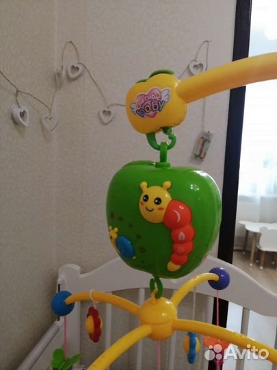 Мобиль в кроватку с проектором