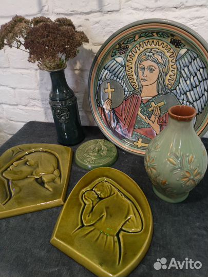 Керамика лксф, тарелка, пано, вазочка