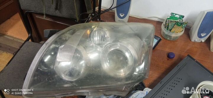 Toyota avensis 2007 фара