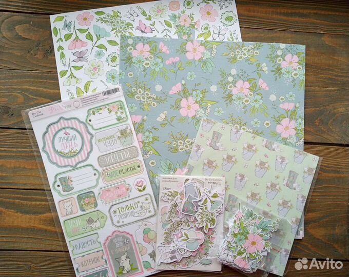 Бумага для скрапбукинга