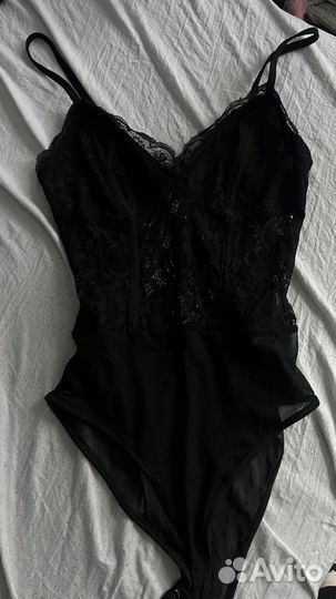 Боди кружевное