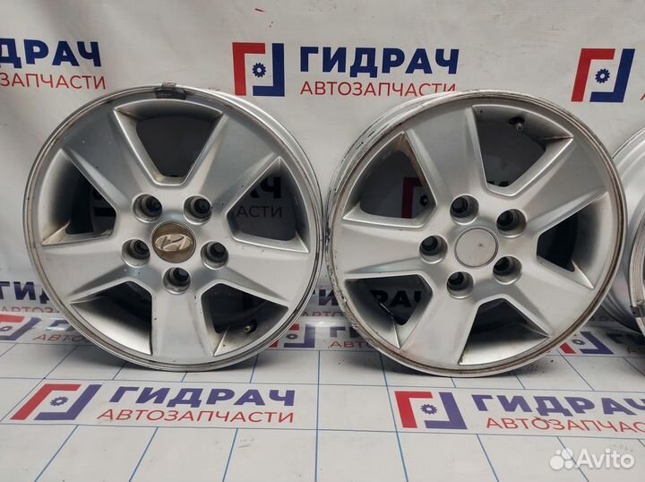 Комплект литых дисков Hyundai R15 5*114.3 4 шт