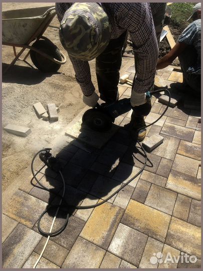 Брусчатка тротуарная плитка от завода от 120 м2