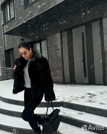 Шуба женская зимняя женская zara