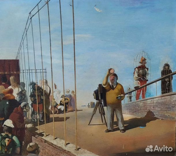 Картина, масло.Борис Леонтьевич Луговской