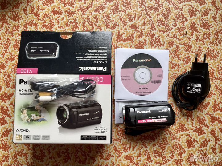 Видеокамера panasonic HC-V130