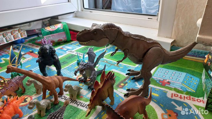 Детские игрушки динозавры