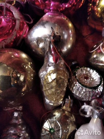 Ёлочные игрушки СССР