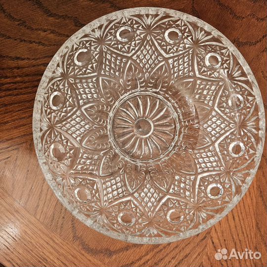 Ваза конфетница богемия