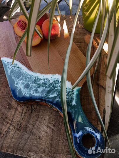 Сервировочные доски и декор в технике ResinArt