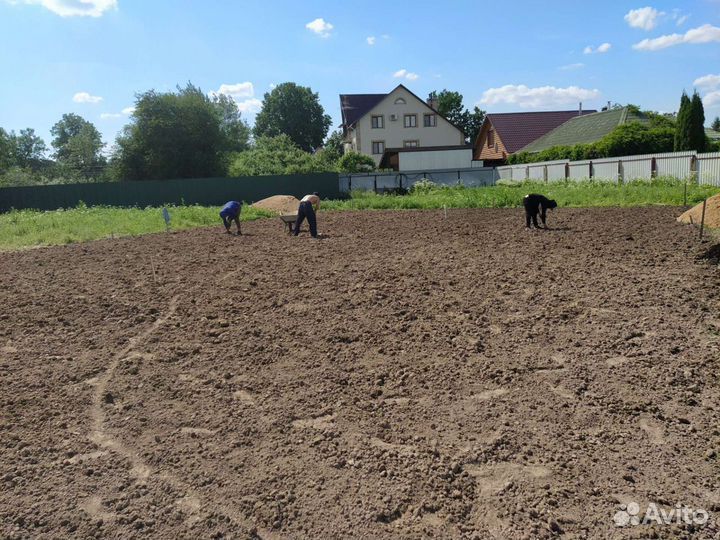 Услуги мотоблок