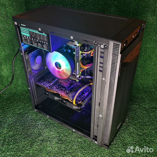 Игровой пк Intel Xeon E5/16Gb/SSD M.2/RX 580