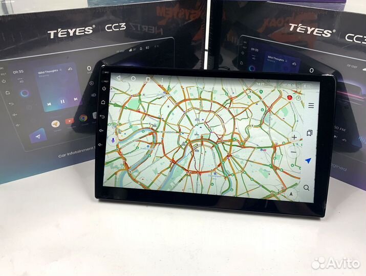 Магнитола на андройде Teyes 6/128