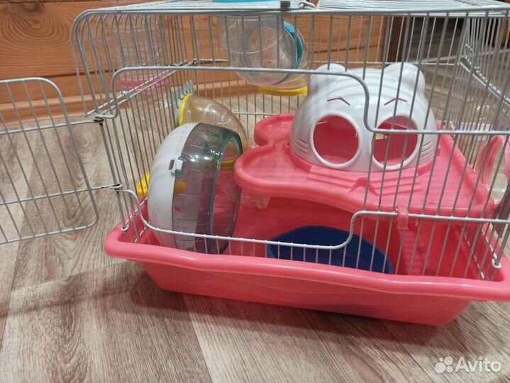 Клетка для хомяка джунгарики и доп вещи