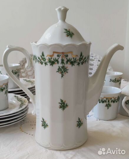 Винтажный фарфоровый сервиз Бавария клеймо