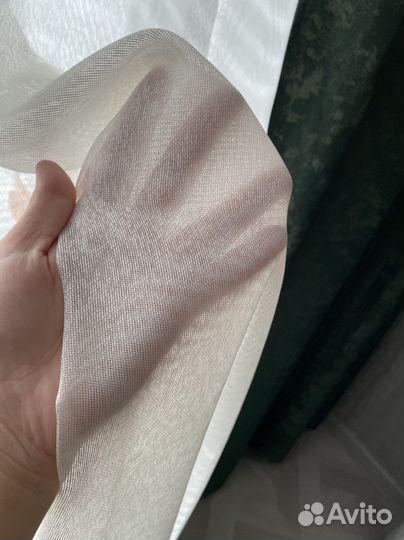 Комплект шторы и тюль покрывало