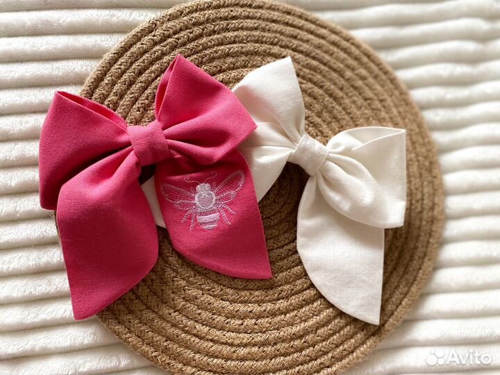 Бант на заколке