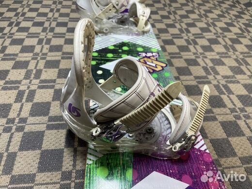 Женский сноуборд комплект Volkl - 144 + Burton - S