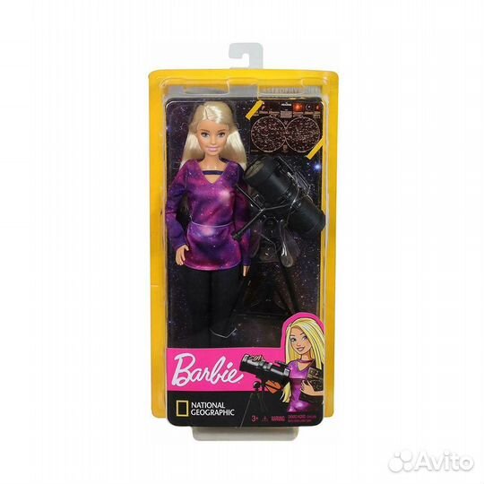 Новая Barbie National Geographic астроном Mattel