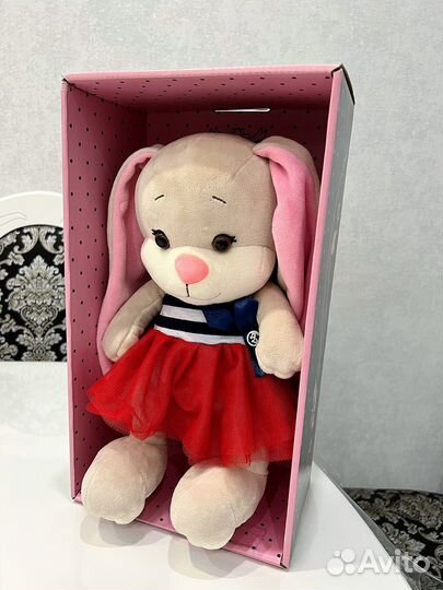 Мягкая игрушка заяц