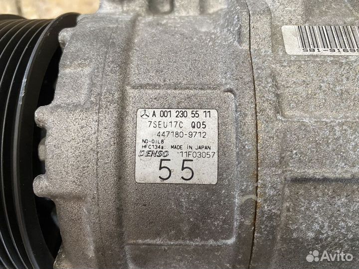 Компрессор кондиционера M271 Mercedes C-Class W203