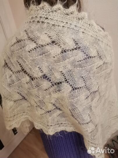 Пуховый палантин