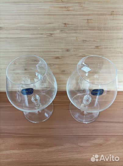 Бокалы для коньяка богемия