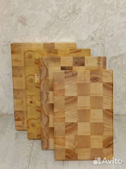 Доска разделочная торцевая