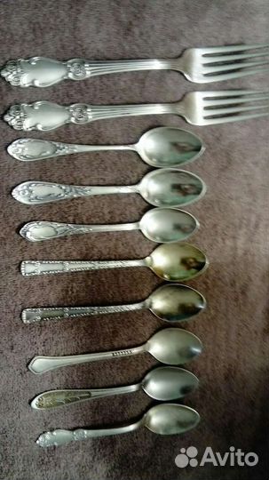 Мельхиоровые ложки СССР