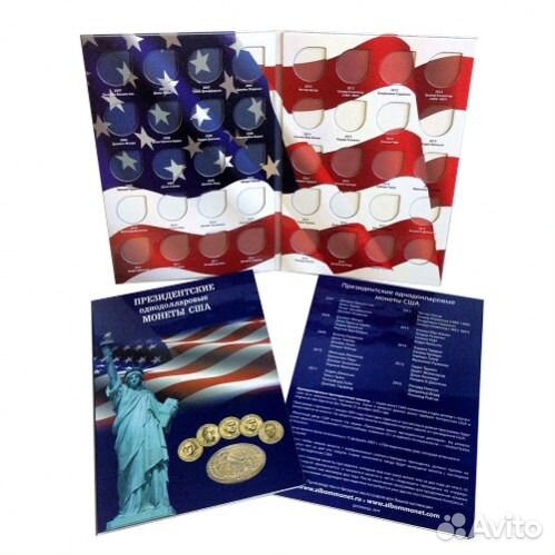 Альбомы монетники папки листы для монет банкнот